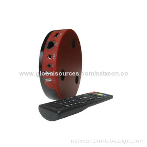 Android Wi-Fi Dongle TV Box HDMI with 2/16GB, BT 4.0